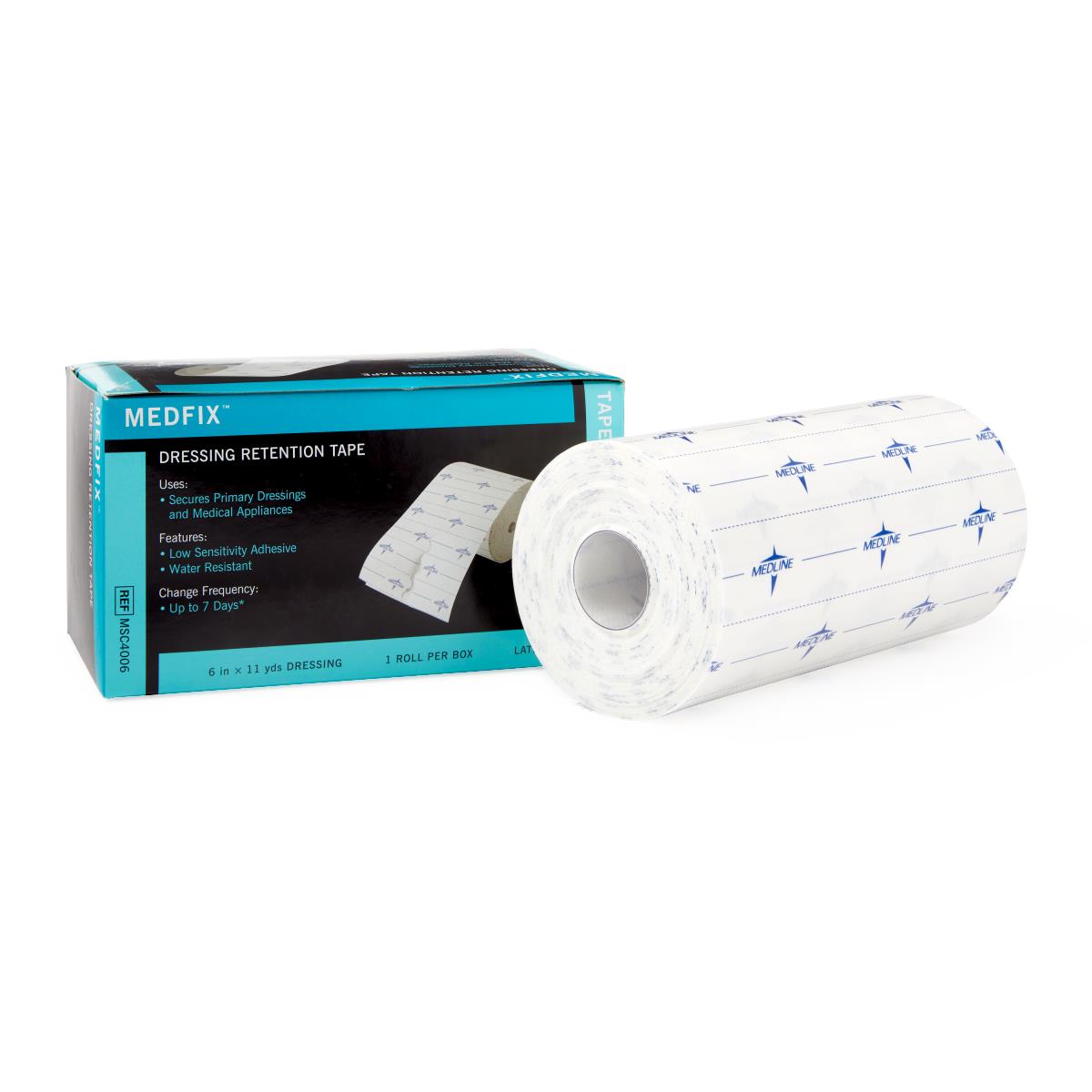 MedFix Dressing Retention Tape - Waterproof Medical Adhesive Tape for Wound Care, Bandage Securing - Ideal for First Aid Kits, Post-Surgery, Sports Injuries & Daily Wound Protection
