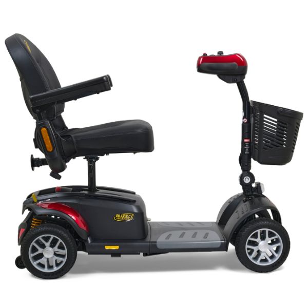 Golden Technologies Buzzaround EX 4 Wheel Mobility Scooter - Lightweight & Foldable Electric Scooter for Adults & Seniors - Ideal for Indoor/Outdoor Use, Shopping Malls & Travel