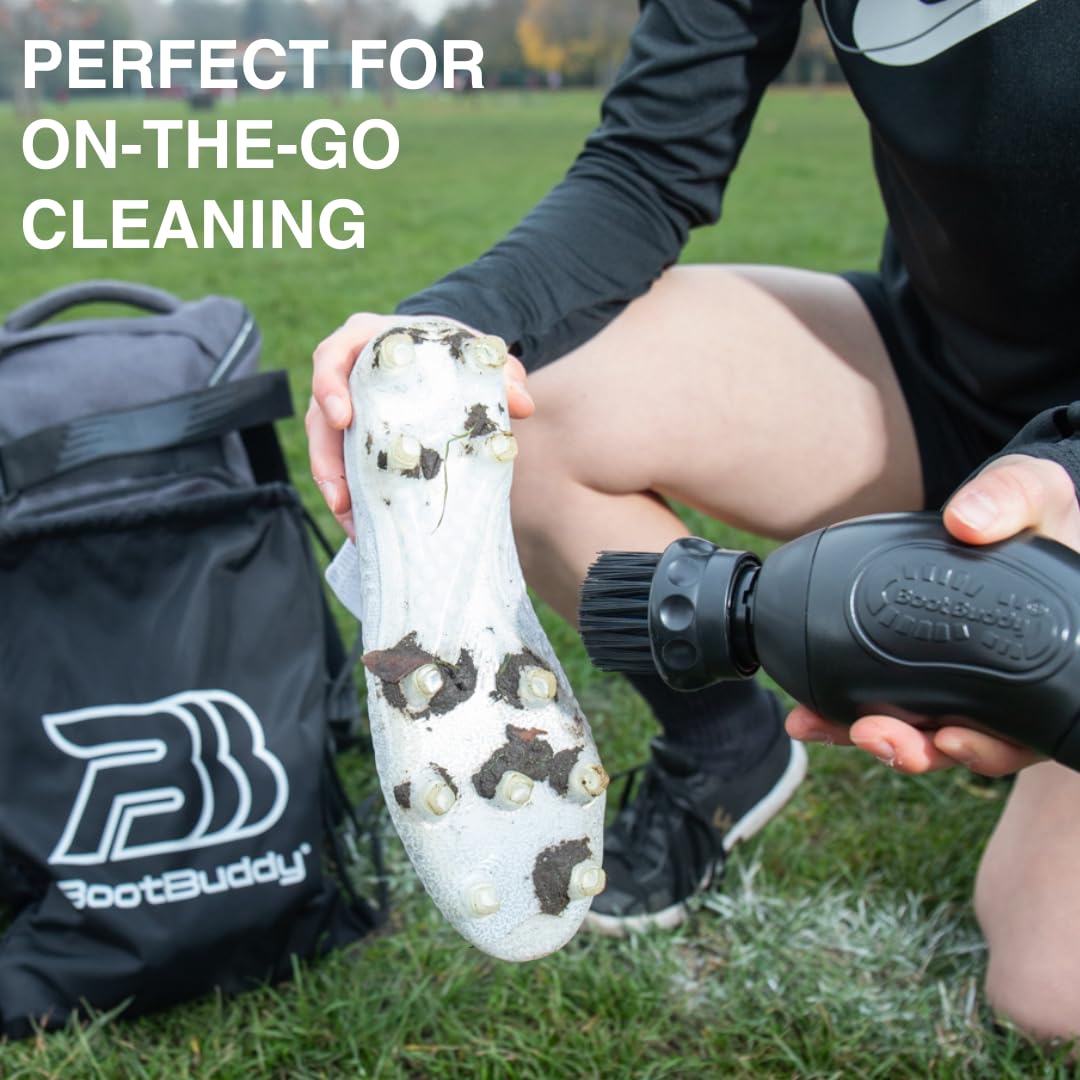 BootBuddy Shoe Cleaner Brush - Quick Mud & Dirt Remover for Running, Hiking & Sports Shoes - Perfect for Outdoor Adventures