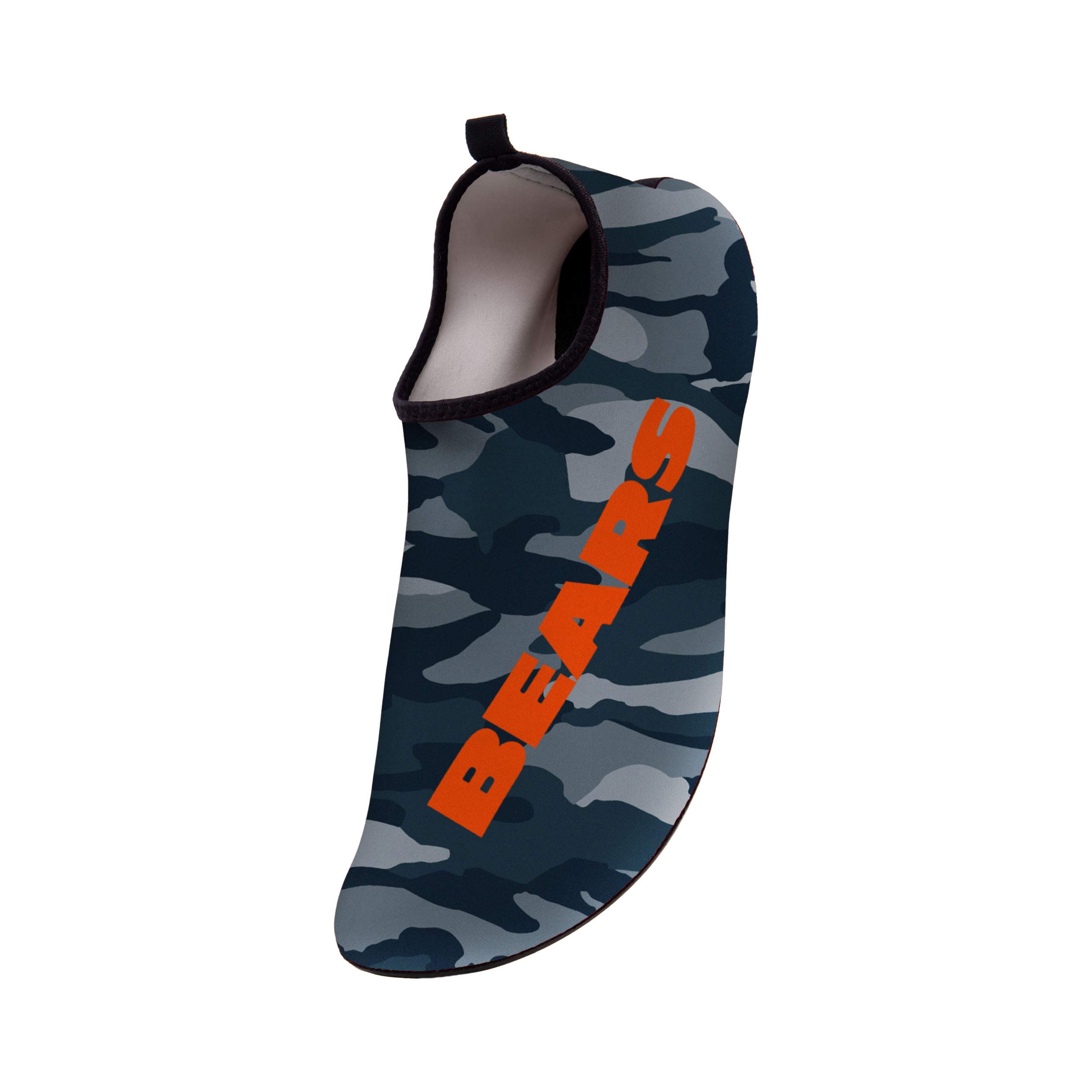 FOCO Men's NCAA & NFL Team Camo Water Shoes - Quick-Dry Aqua Socks for Swimming, Beach & Water Sports | Lightweight Non-Slip Water Shoes for Men