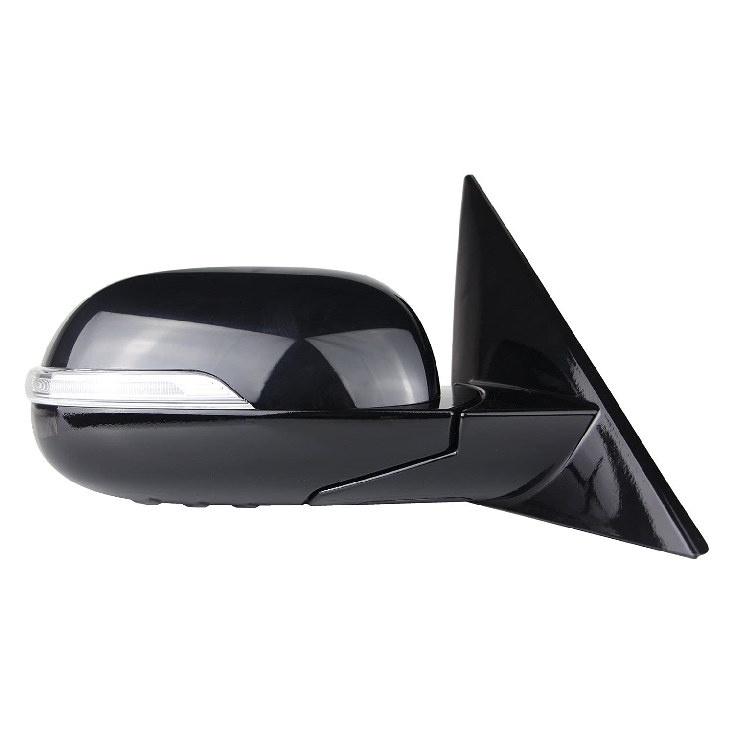 Replacement KI1321216 Passenger Side Power Heated Foldaway Mirror - Perfect for Ford, Chevy & Dodge Trucks & SUVs - Enhances Safety in Rain & Winter Driving