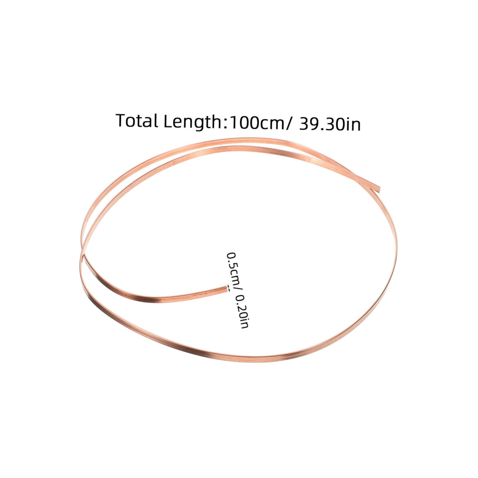 Premium Copper Bus Bar for Battery Connections - High Conductivity Flat Copper Rod, DIY Crafts & Electrical Projects - Perfect for Solar Panels, Automotive Wiring, and Home Electrical Repairs