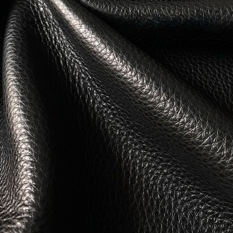 Black L-Shape Sofa Chaise with Tufted Back & Button Details - Modern Living Room Furniture for Small Spaces & Apartments