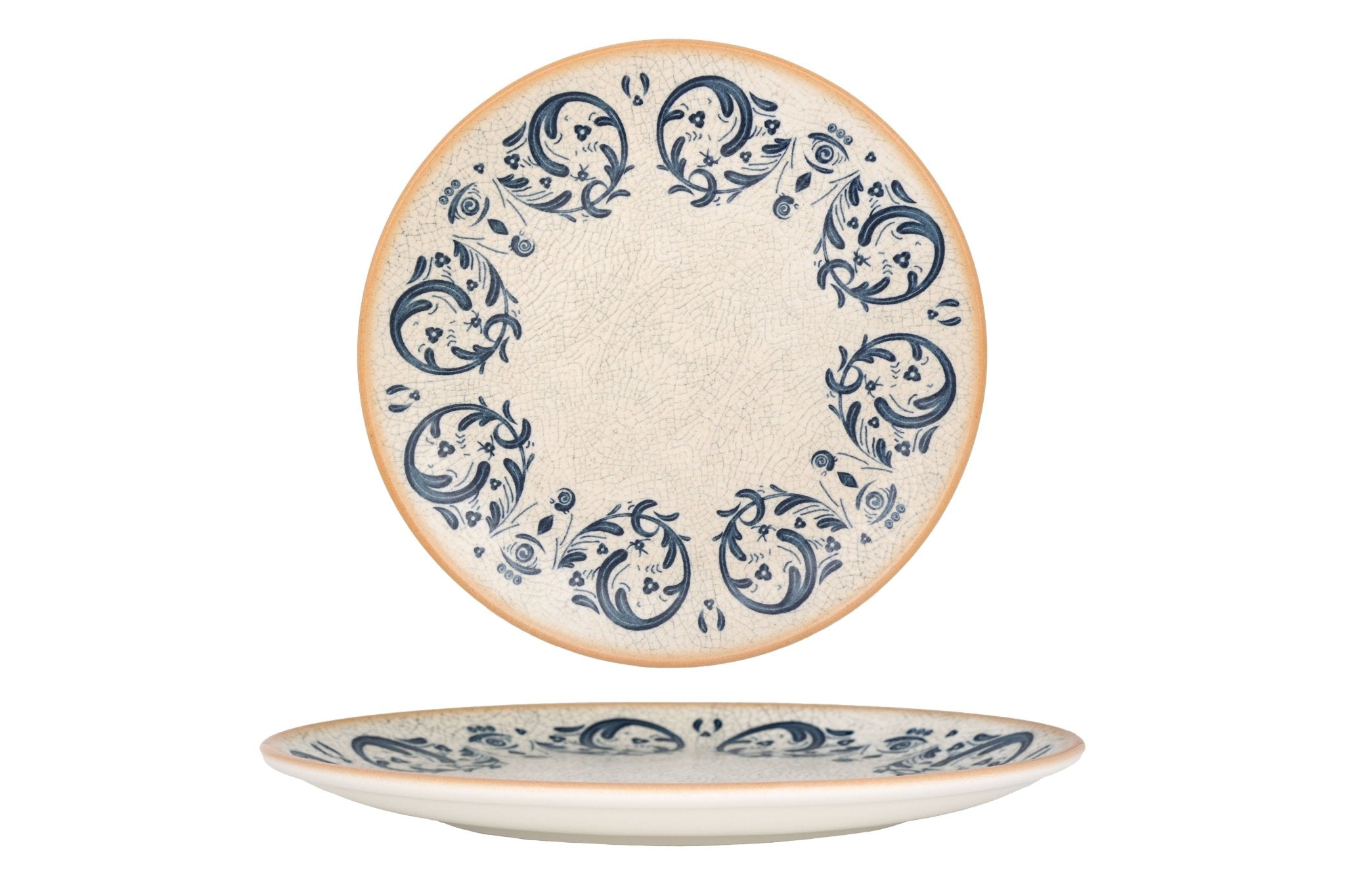 Viento 25 cm Porcelain Dinner Plate Set - Elegant White Ceramic Plates for Dining, Restaurants & Home Decor | Perfect for Everyday Meals, Parties & Special Occasions