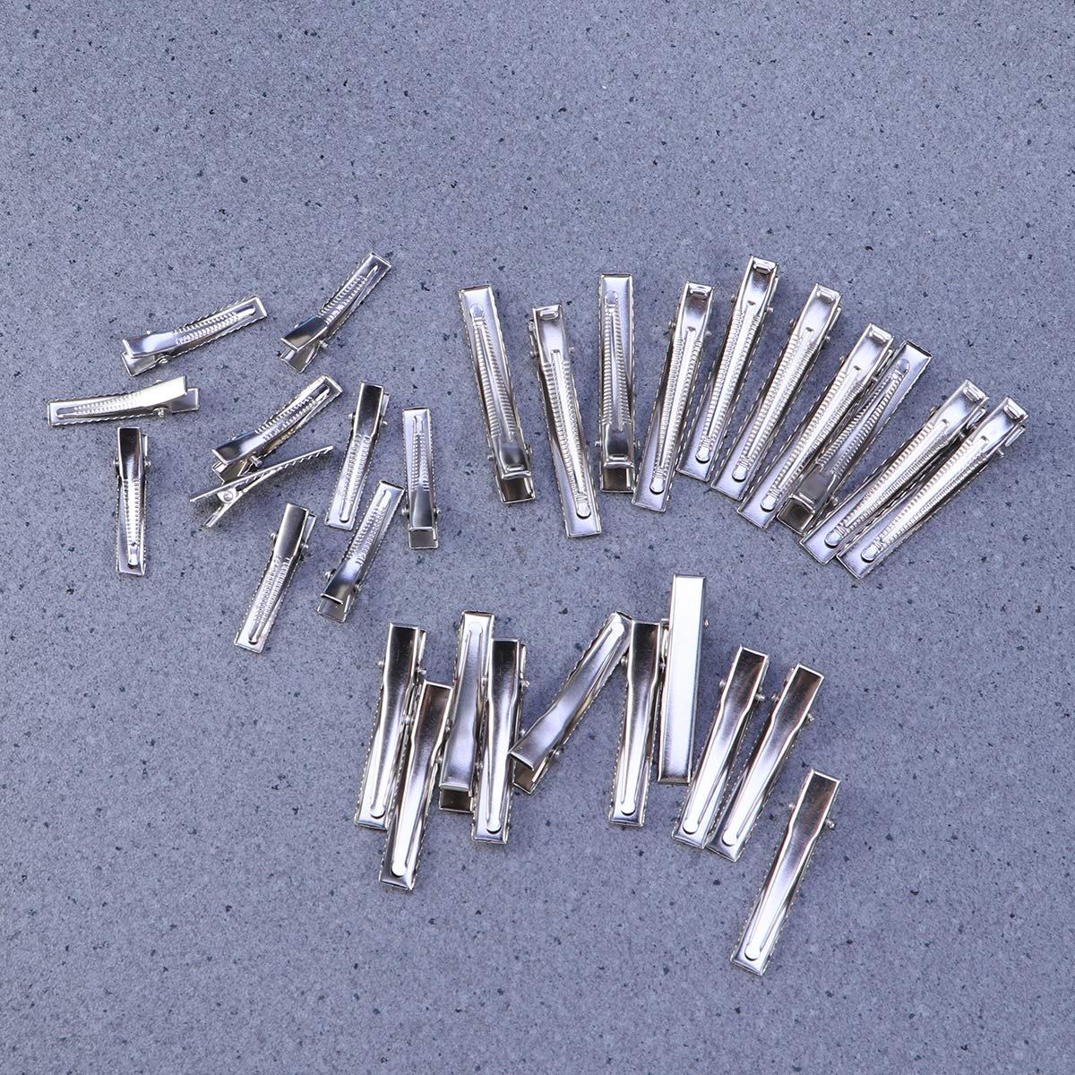 30pcs Alligator Hair Clips for Women - Curl Clips Crocodile Barrettes Hairpins for DIY Hair Bows & Accessories - Perfect for Parties, Weddings, and Daily Styling