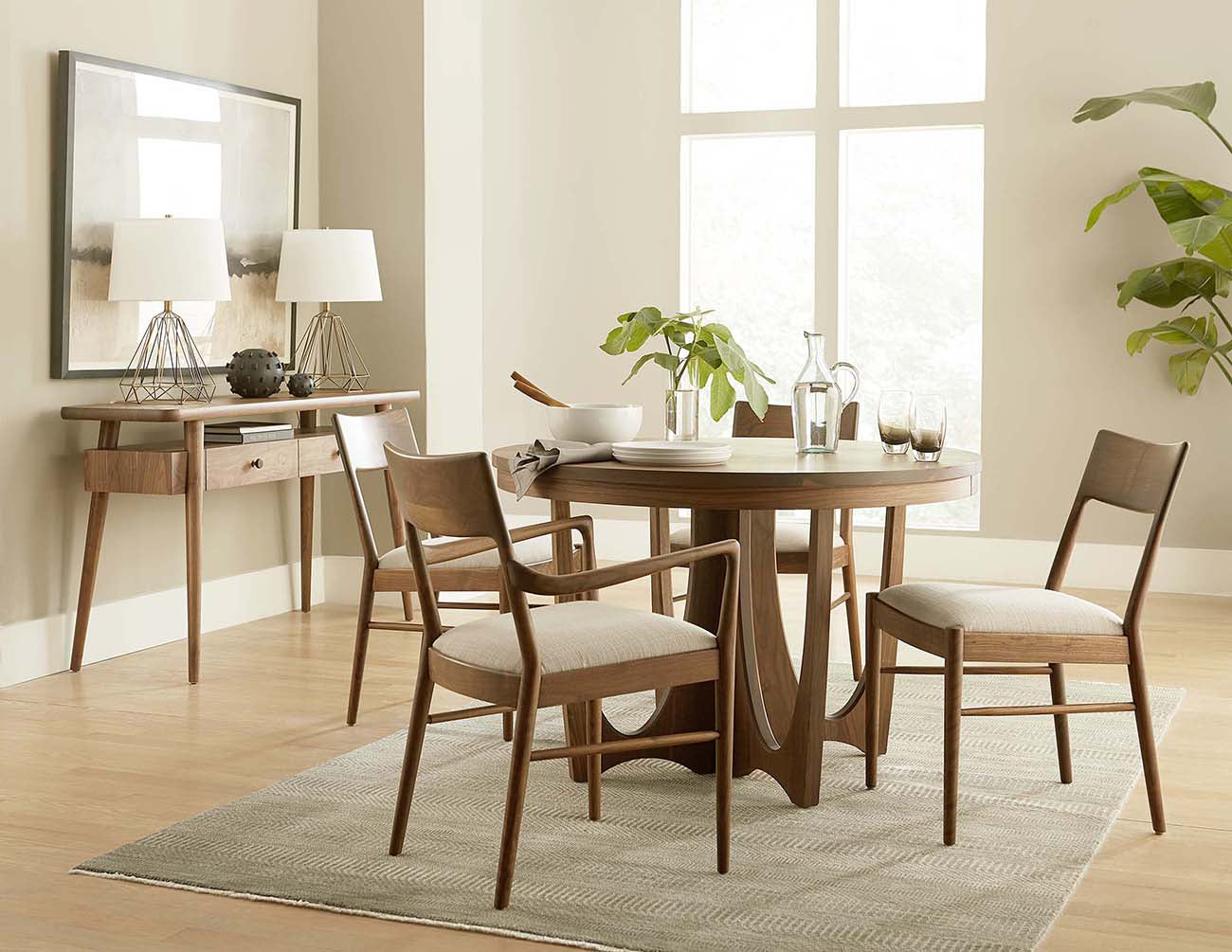 Walnut Grove Side Chair - Solid Wood Dining Chair, Modern Farmhouse Style, Comfortable Seating for Kitchen, Dining Room, and Office - Perfect for Home Decor and Entertaining