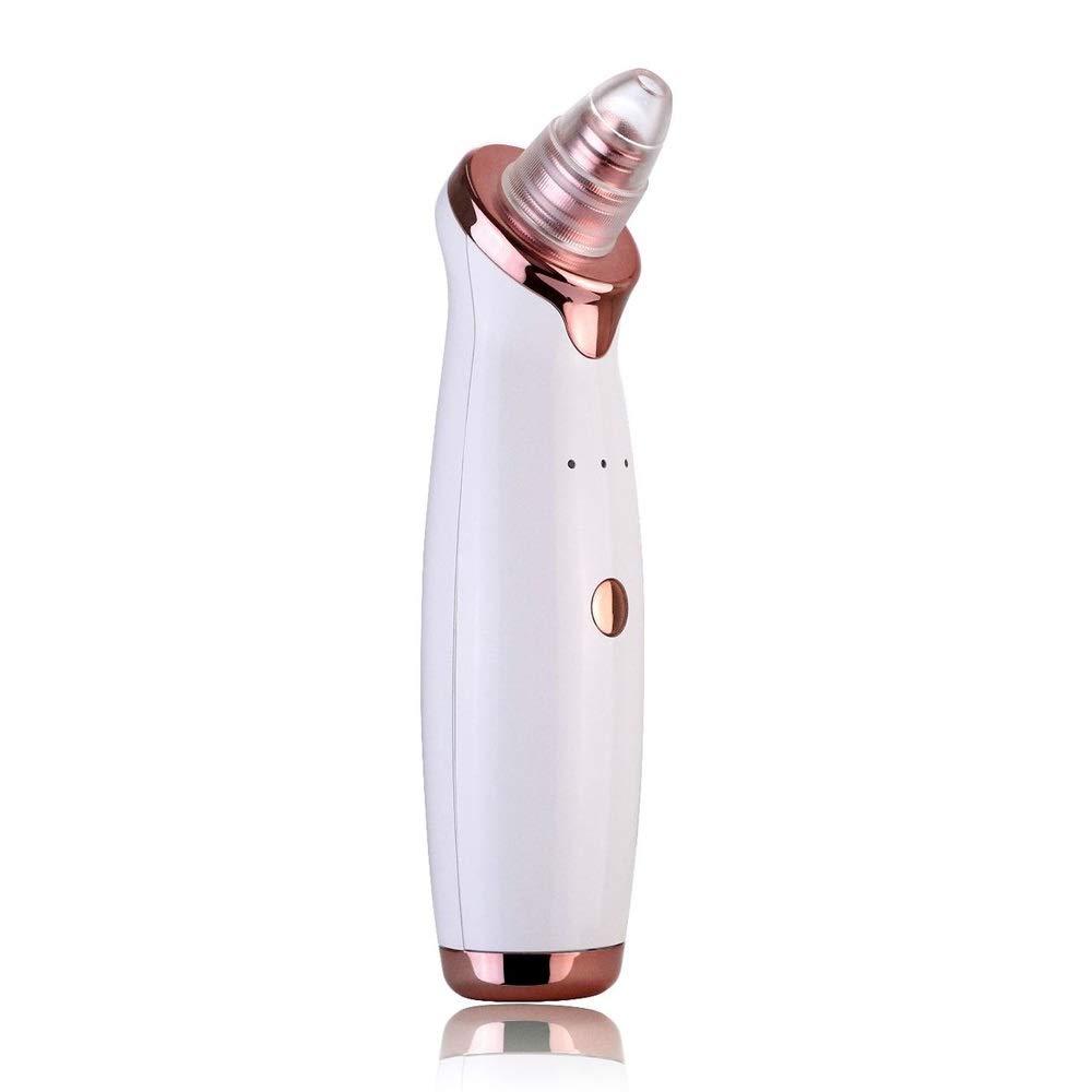 Professional Cupping Therapy Massage Kit - 5-in-1 Blackhead Remover, Facial Vacuum Cleaner, Nose Cleaner & Pimple Extractor for Acne Treatment (White) | Perfect for Home Spa, Skin Care Routine & Relaxation Therapy