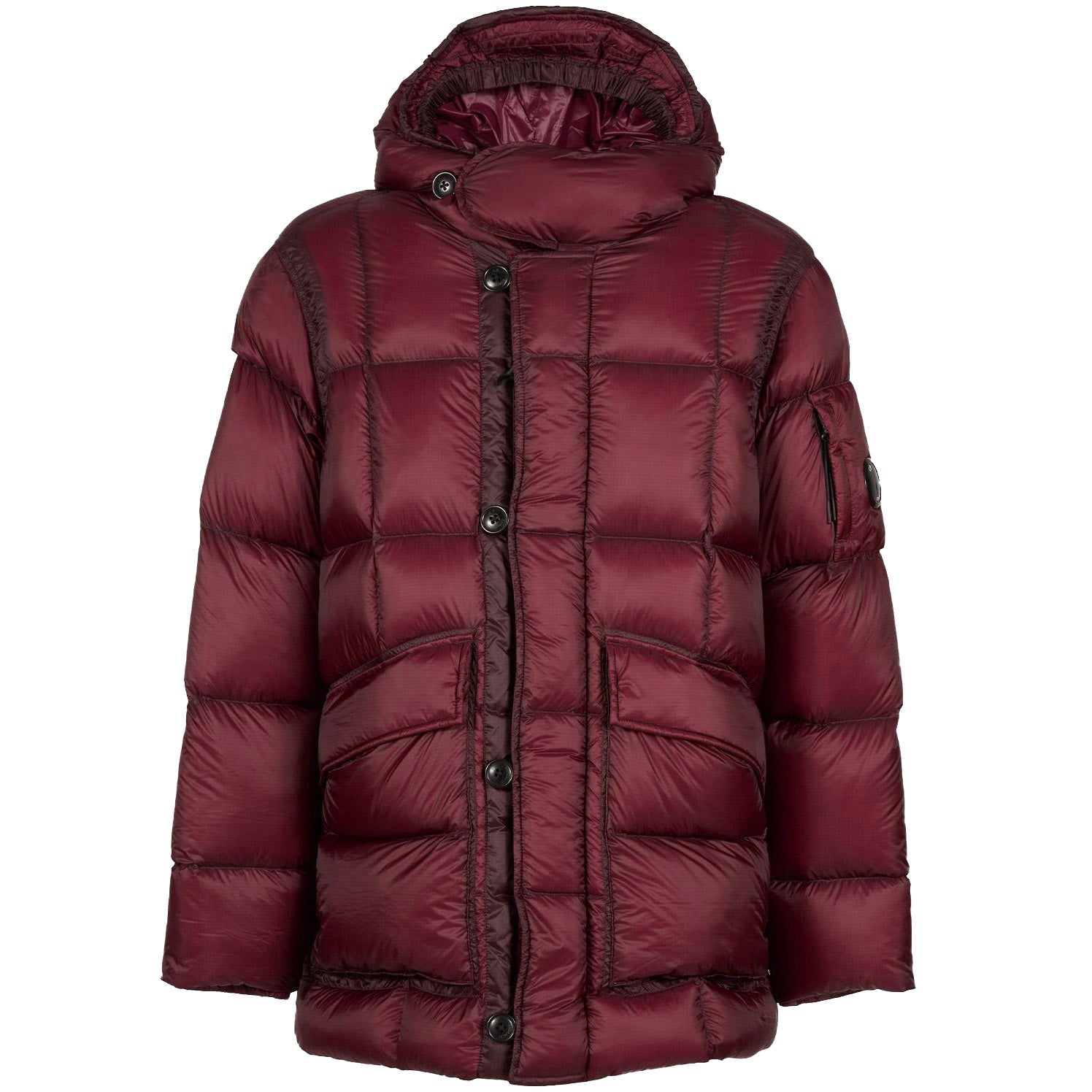CP Company DD Shell Down Jacket - Lightweight Warm Winter Coat for Men | Waterproof Windproof Outdoor Jacket | Perfect for Skiing, Hiking & Urban Fashion