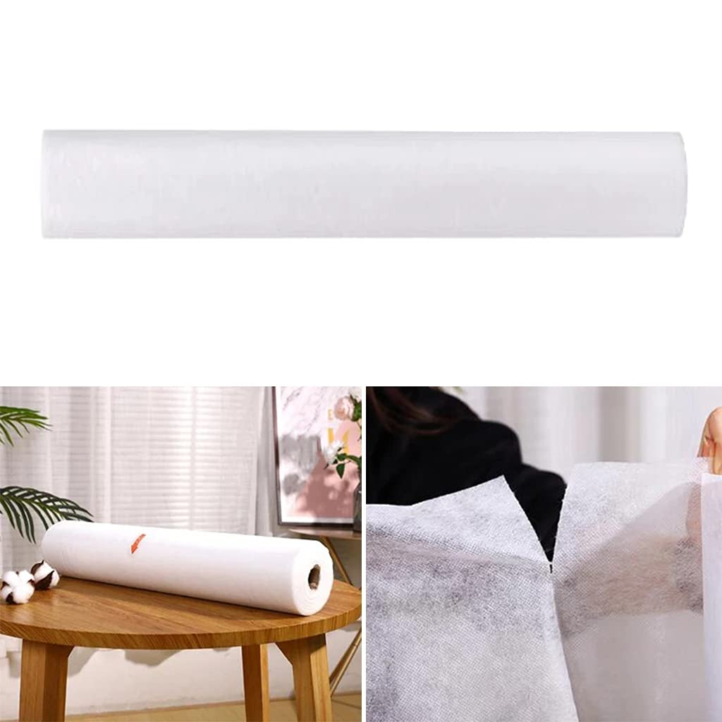 50 Pcs Disposable Spa Massage Sheets - Non-Woven Waterproof Salon Bed Covers, Tattoo Table Protectors & Headrest Paper Rolls (Pink) - Ideal for Massage Parlors, Tattoo Studios & Beauty Salons