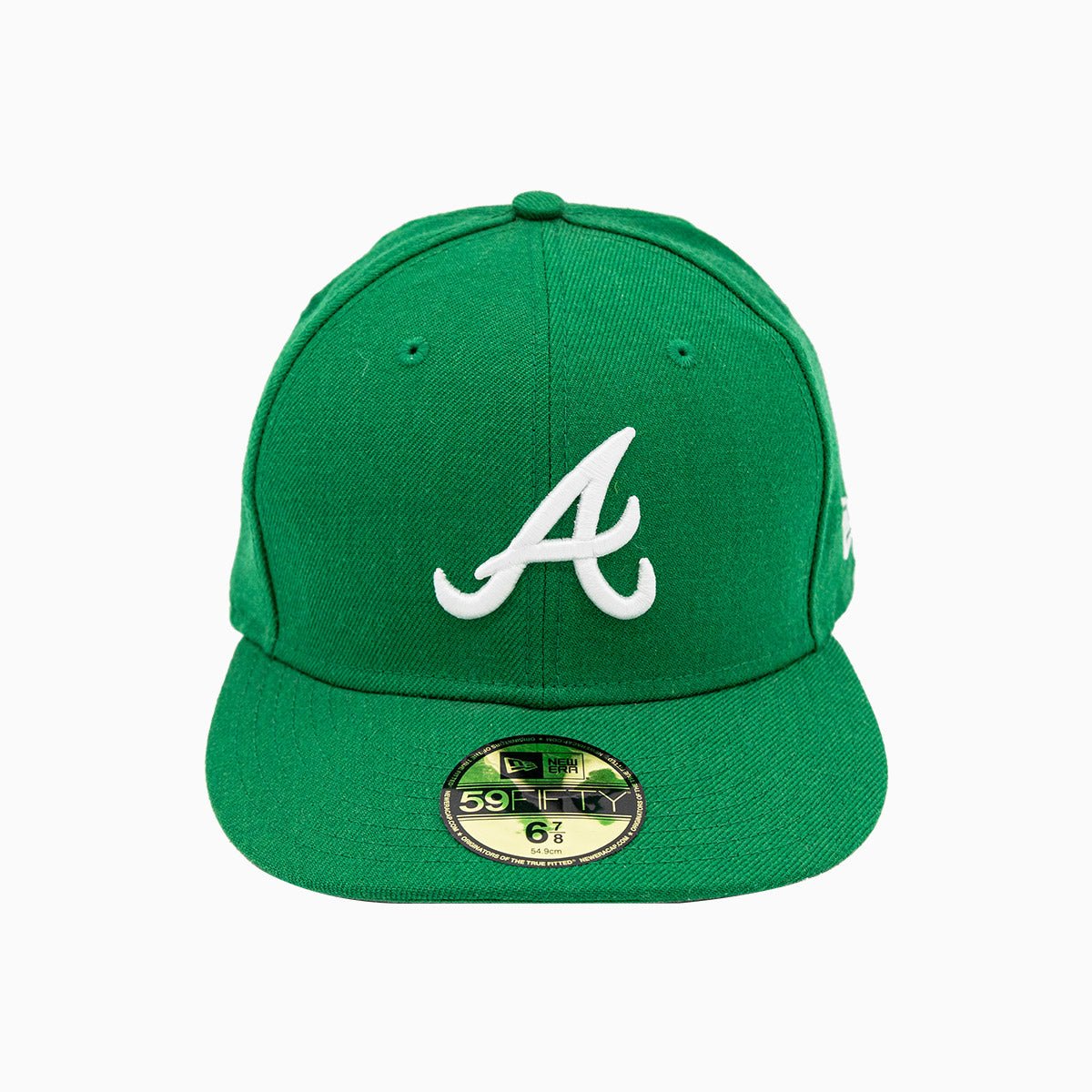 Atlanta Braves MLB 59FIFTY Fitted Baseball Cap - Official New Era Snapback Hat for Men & Women - Perfect for Games, Collecting & Streetwear Fashion