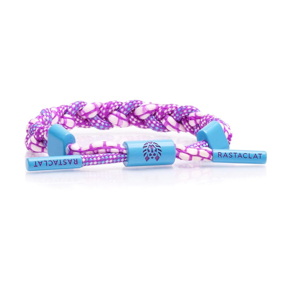 Rastaclat Plum Punch Bracelet - Adjustable S/M Size for Men & Women - Perfect for Gym, Running, and Everyday Wear