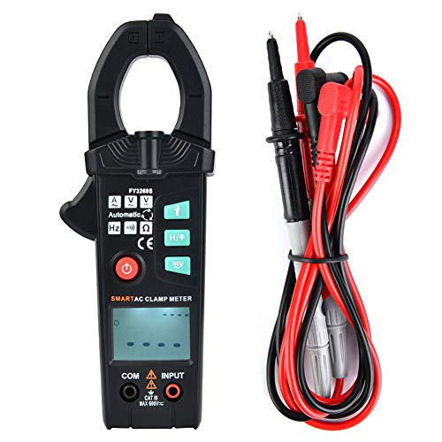 Professional Digital Multimeter & Clamp Meter - AC/DC Voltage Current Resistance Tester for Electricians, Industrial & Home Electrical Maintenance - Perfect for DIY Projects, Automotive Repair & HVAC Troubleshooting