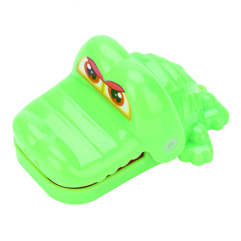 Eco-Friendly Cartoon Crocodile Toy for Kids - Fun Parent-Child Interactive Mouth Game, Safe BPA-Free Educational Gift (Green) | Perfect for Birthday Parties, Preschool Learning & Family Game Nights