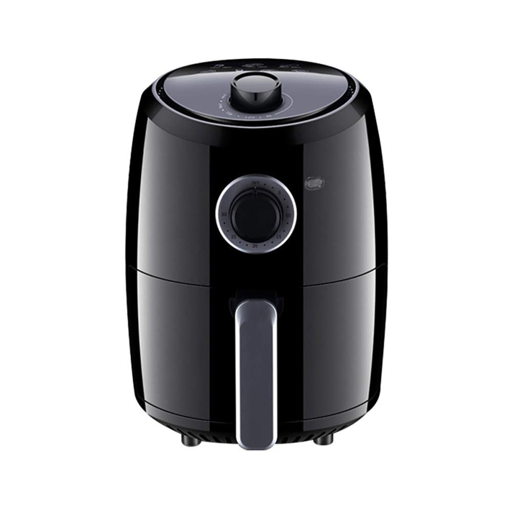 2.6L Air Fryer Oven with Rapid Air Circulation System, 1000W Electric Cooker, Adjustable Temperature for Healthy Low Fat Cooking - Perfect for Roasting, Baking, Grilling & Reheating Family Meals