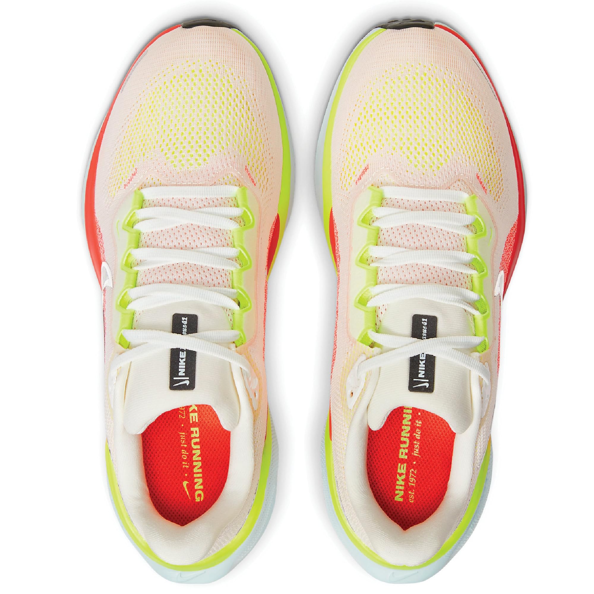 Nike Pegasus 41 Women's Running Shoes - Lightweight Cushioned Road Running Sneakers for Women (FD2723-100, Summit White) - Perfect for Marathon Training, Jogging & Daily Workouts