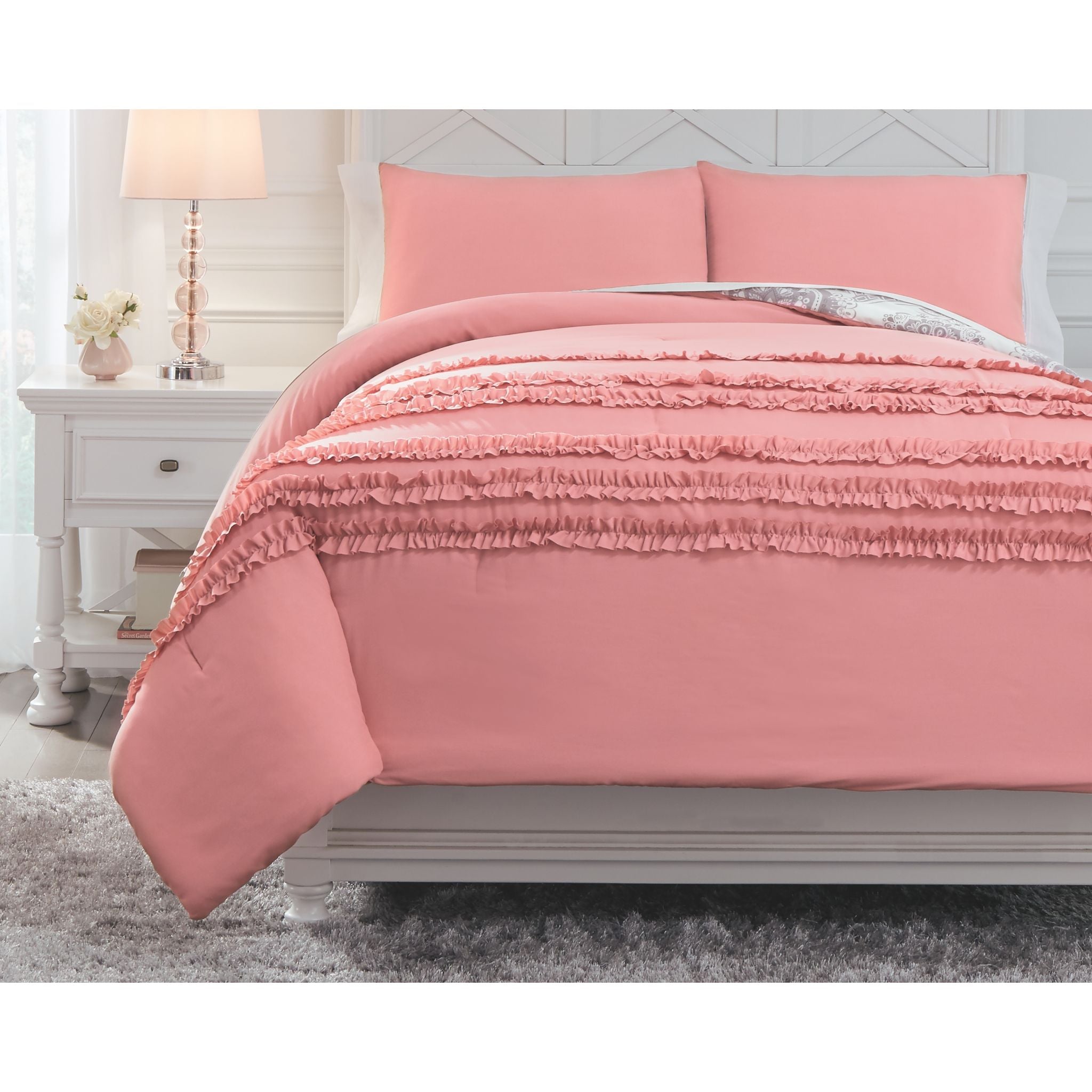 Avaleigh Full Comforter Set - Soft & Breathable Bedding Set with Pillow Shams - Perfect for Master Bedroom, Guest Room & Dorm Decor (Full Size)