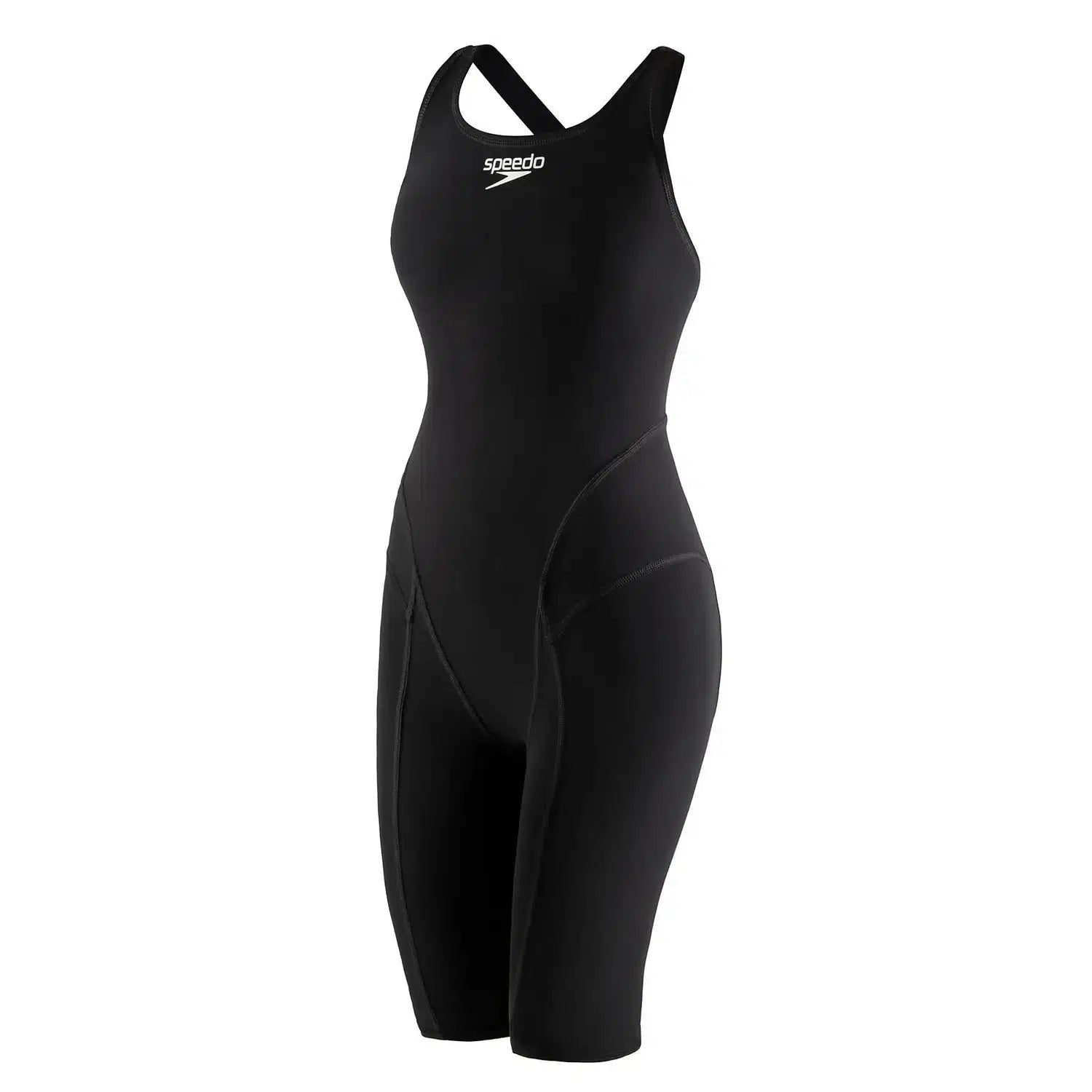Speedo Solid Vanquisher Kneeskin Competitive Swim Suit - High Performance Training & Racing for Men & Women - Perfect for Lap Swimming, Triathlons & Water Sports
