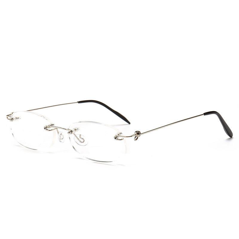 Ultralight Frameless Rimless Reading Glasses for Men & Women - Diamond Cut Lens for Clear Vision | Perfect for Reading, Computer Work & Daily Use