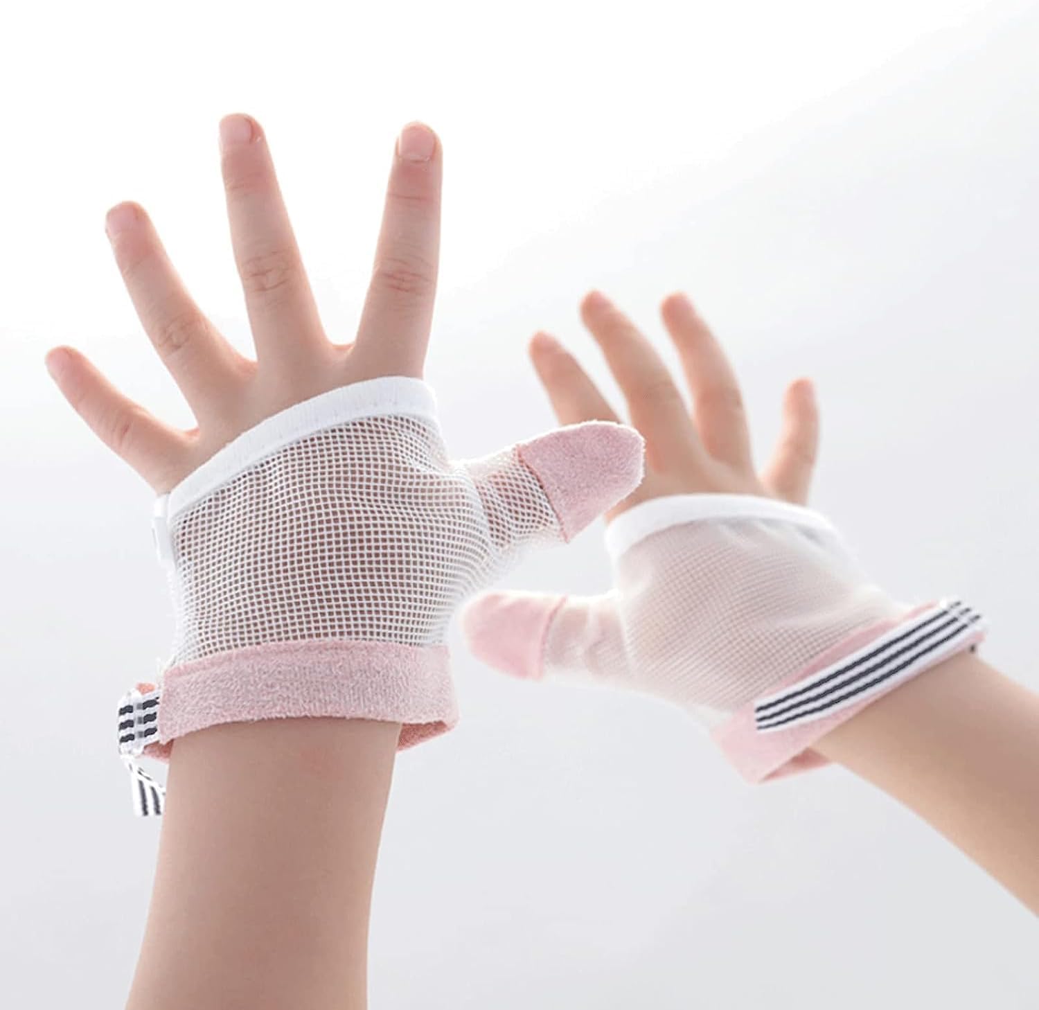 Anti Thumb Sucking Gloves for Babies & Kids - Edible, Non-Toxic & Comfortable (Size C, Large) | Help Stop Thumb Sucking Habit | Perfect for Daytime & Nighttime Use