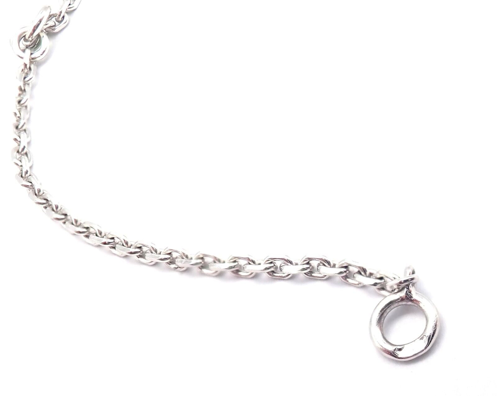 Authentic Van Cleef & Arpels Alhambra 18k White Gold Pink Opal Pendant Necklace with Certification - Elegant Jewelry for Weddings, Parties & Special Occasions
