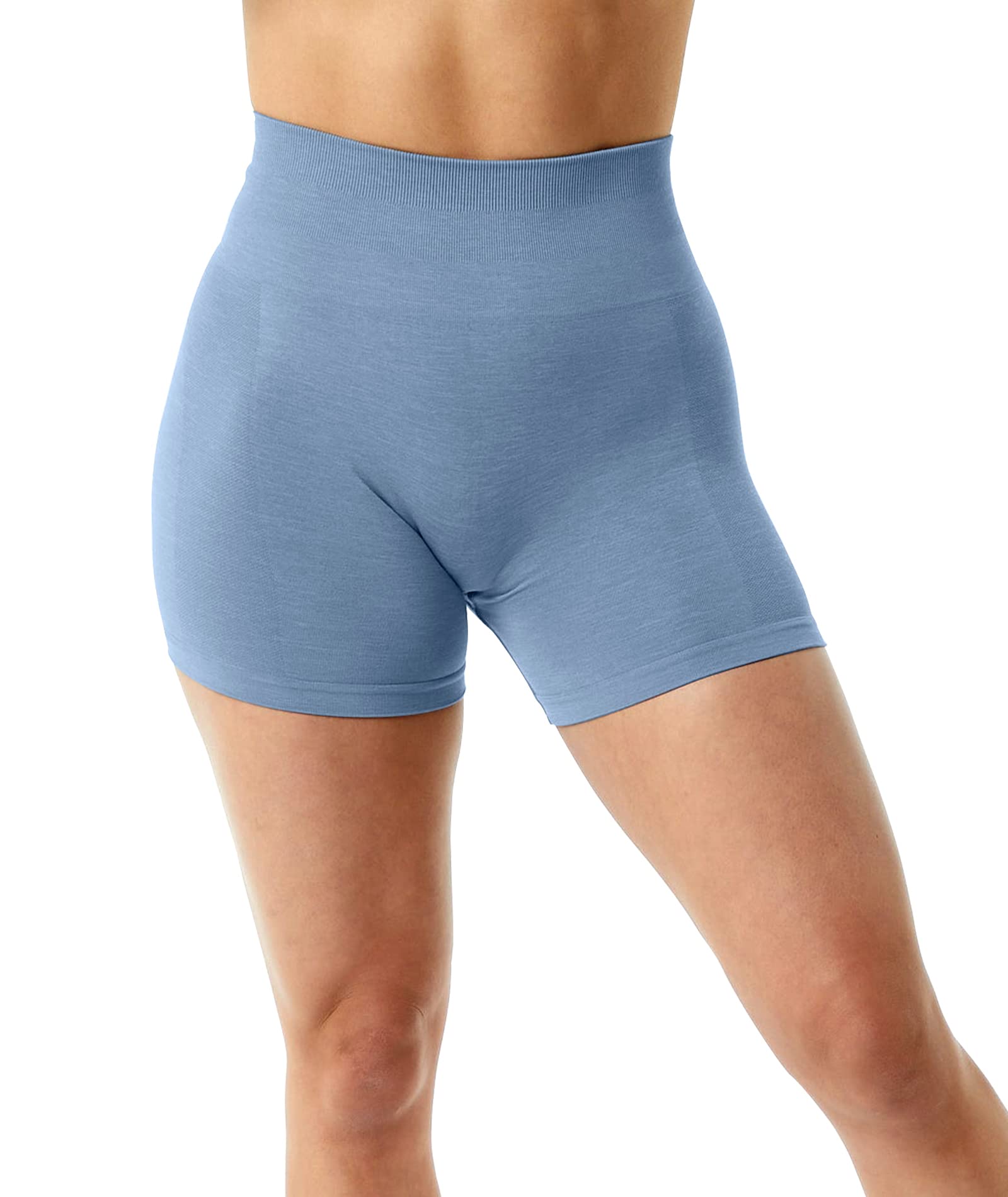 Best Butt Lifting Shorts for Women - High Waisted Seamless Workout & Yoga Shorts - Perfect for Gym, Running & Home Fitness