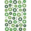 FISKARS Rain Dots Peel and Stick Epoxy Eyelets - Green Decorative Scrapbooking Supplies for DIY Crafts, Cards, and Home Decor Projects