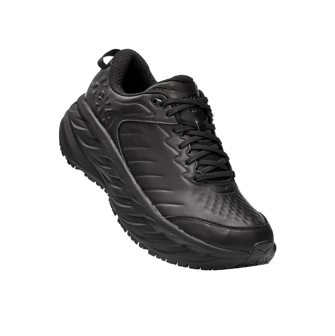 HOKA Bondi SR Women's Running Shoes (Wide Width) - Slip-Resistant Work Shoes for Nurses, Chefs & Healthcare Professionals