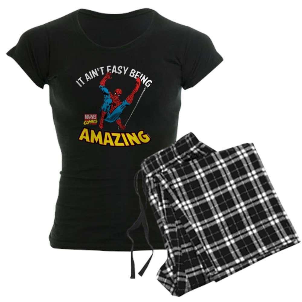 Spider-Man Amazing Women's Pajama Set - Superhero Sleepwear for Marvel Fans | Perfect for Cosplay, Lounge Wear & Gift Giving