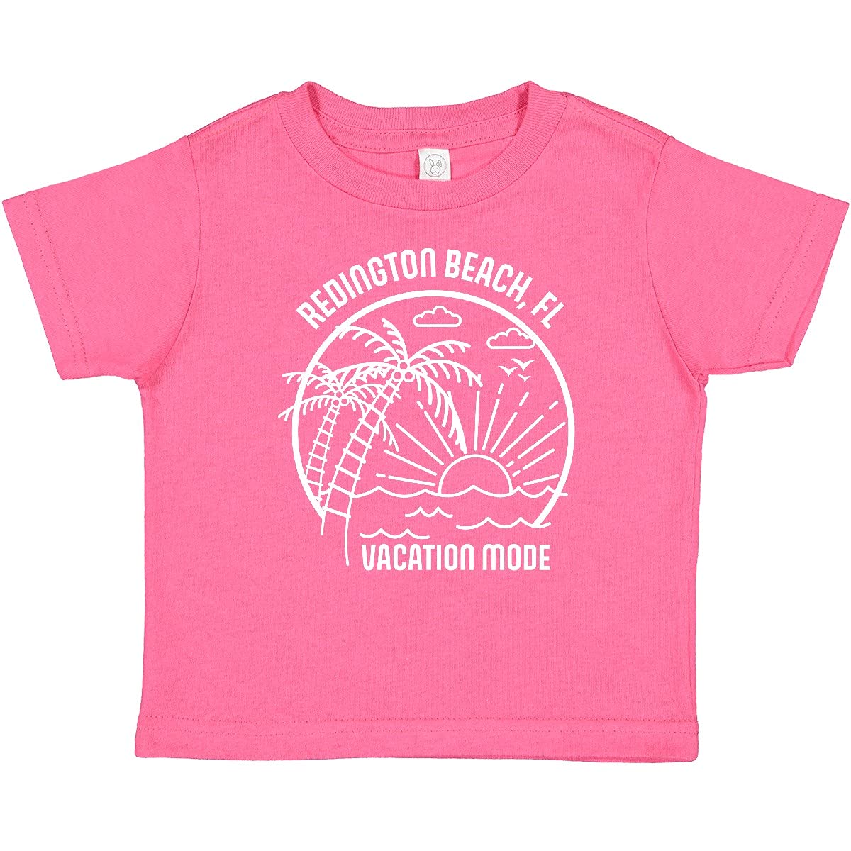 Redington Beach Florida Baby T-Shirt | Summer Vacation Mode Graphic Tee | Soft Cotton Infant & Toddler Apparel | Beach Outing, Family Vacation, Casual Wear