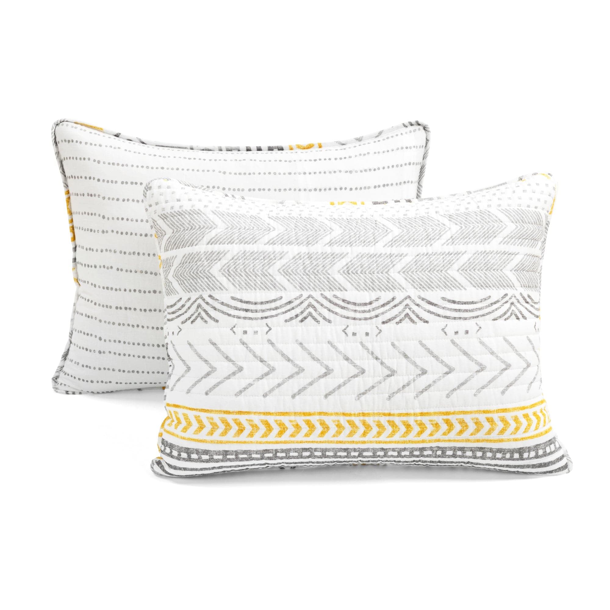 Hygge Geo Quilt 3 Piece Set - Soft Geometric Pattern Bedding for Cozy Bedroom Decor | Perfect for Master Bedroom, Guest Room & Dorm