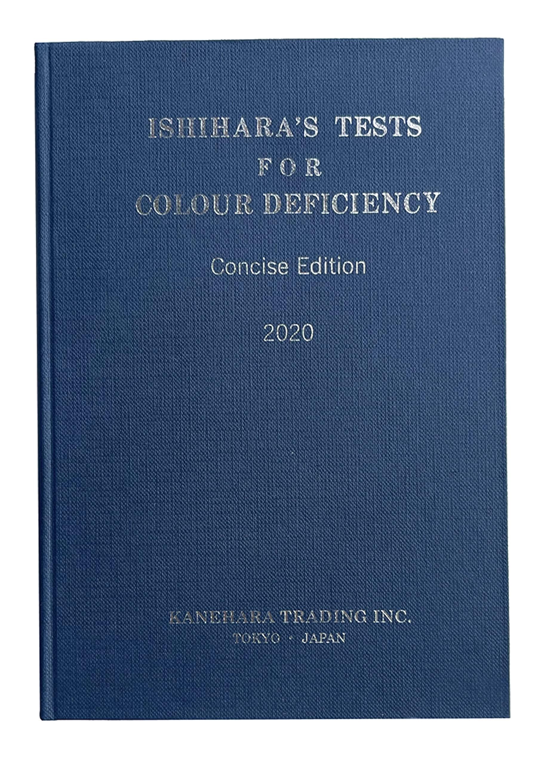 Ishihara Color Vision Test Book - 14 Plate Edition with User Manual | Eye Exam for Color Blindness Testing at Home, School & Workplace