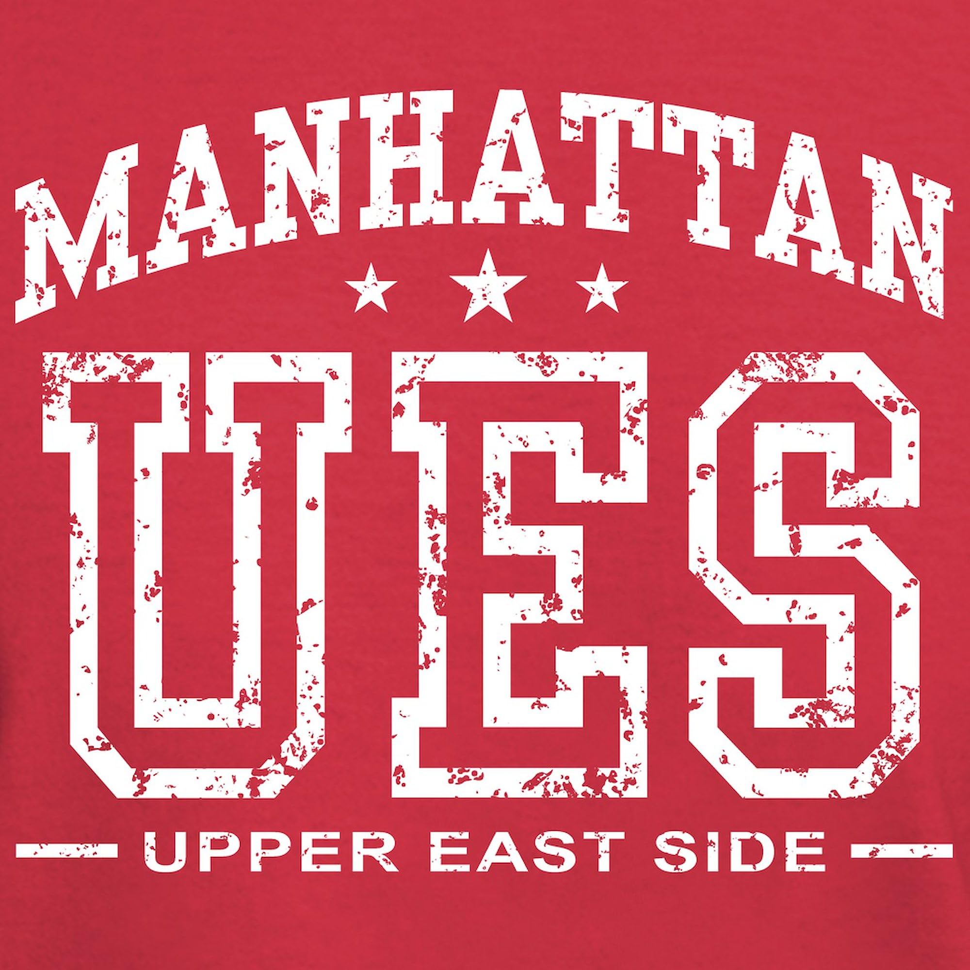 Upper East Side Dark T-Shirt for Men - 100% Cotton Classic Graphic Tee | Casual Wear, Street Style & Everyday Comfort