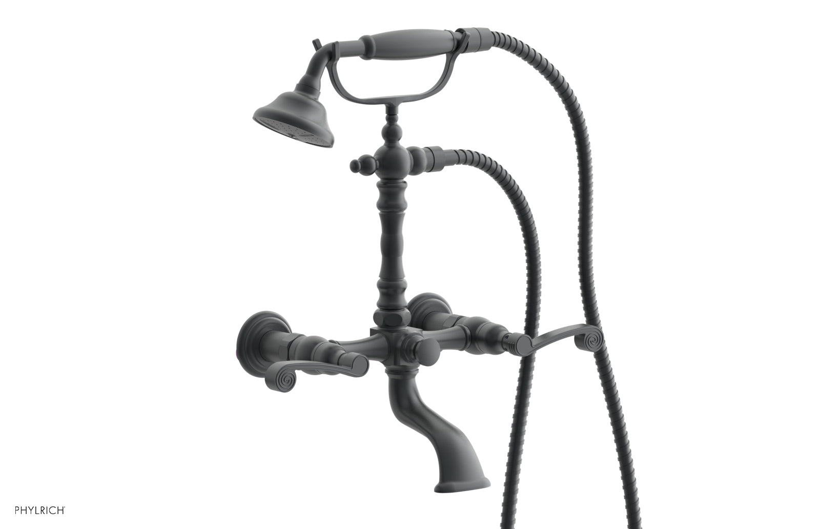3RING Exposed Tub & Hand Shower Combo K2393-02 - Chrome Finish Bathroom Faucet for Bathtub and Shower, Perfect for Modern Home Renovation and Spa-Like Experience