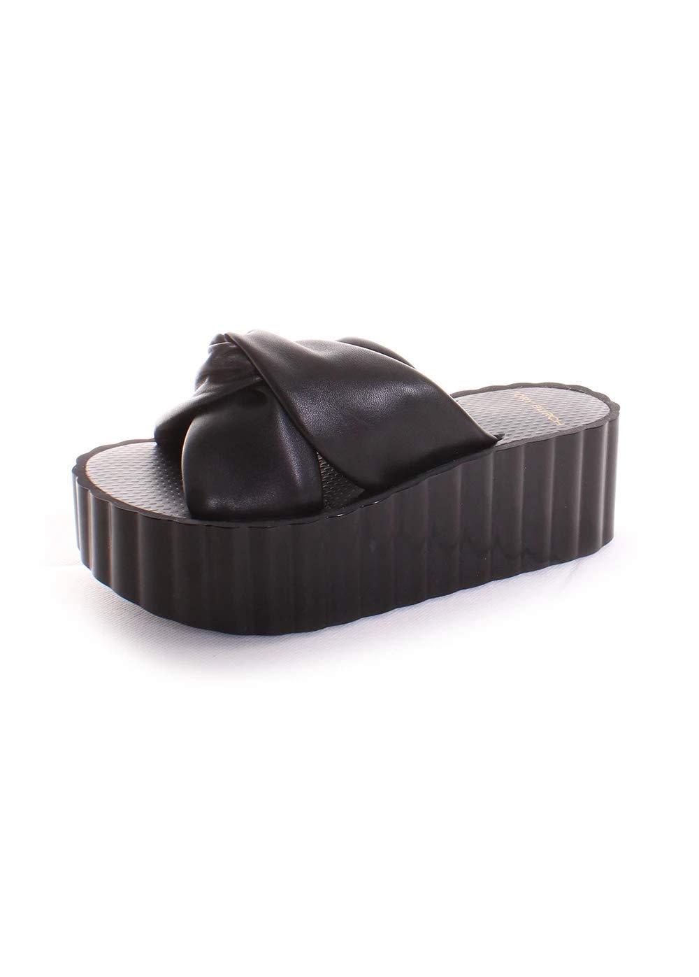 Tory Burch Scallop Wedge Platform Slide Sandals - Bellini Blush | Comfortable Summer Beach Sandals for Women, Perfect for Vacations & Casual Outings