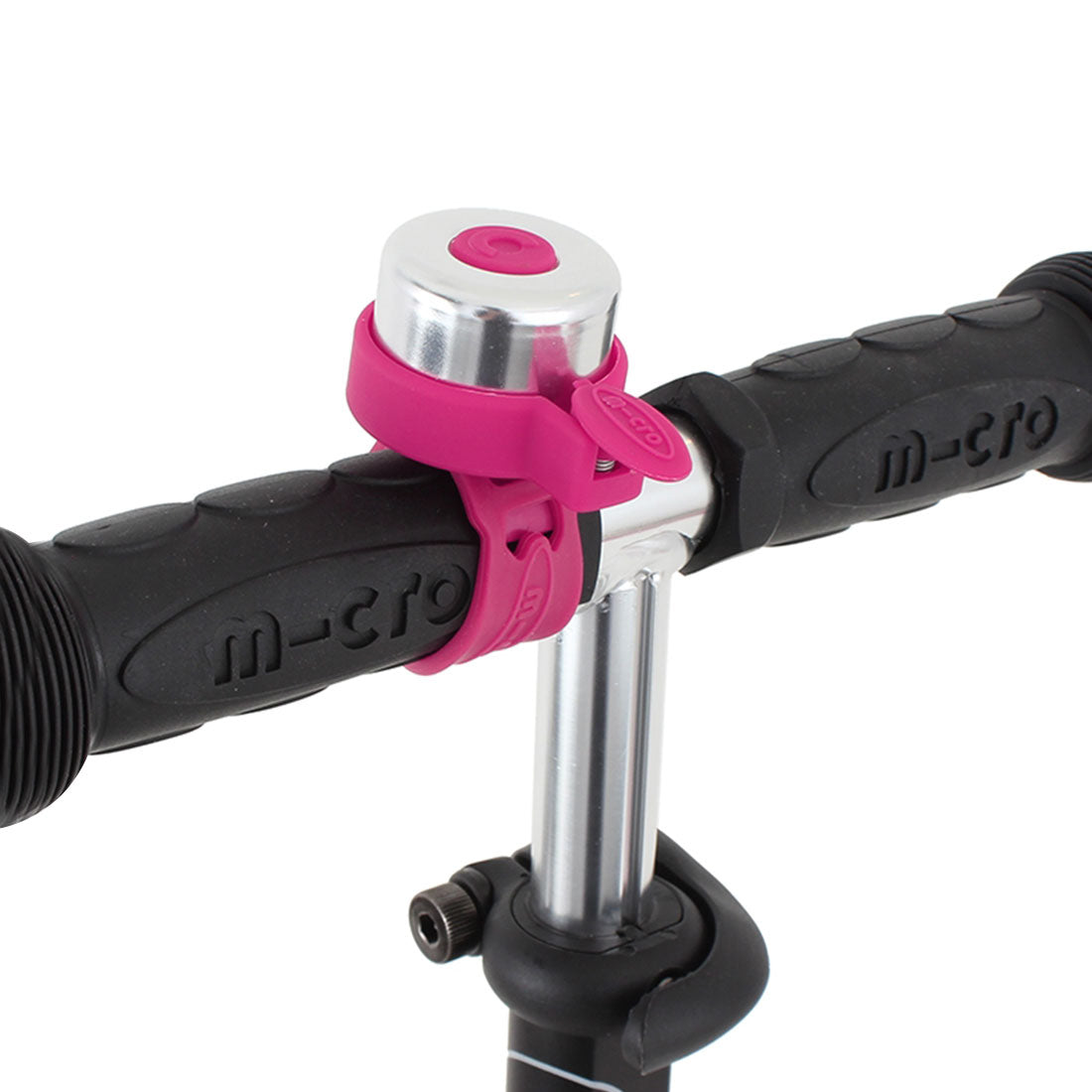 Pink Micro Scooter Bell - Loud & Durable Bicycle Accessory for Kids & Adults - Perfect for Urban Commuting & Outdoor Adventures
