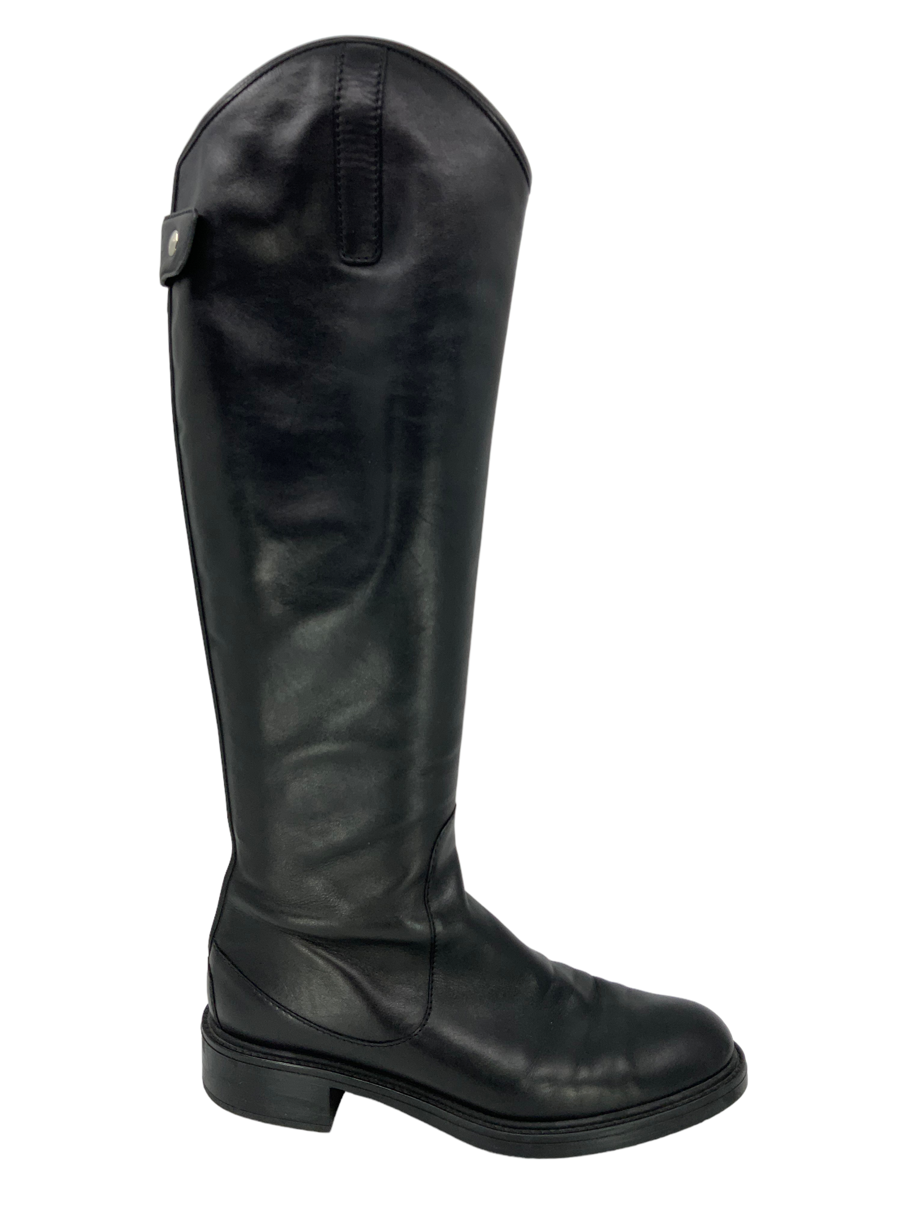 Authentic GUCCI Leather Knee High Boots Women's Size 8.5 - Luxury Fashion Boots for Fall & Winter, Perfect for Office, Party & Evening Outfits