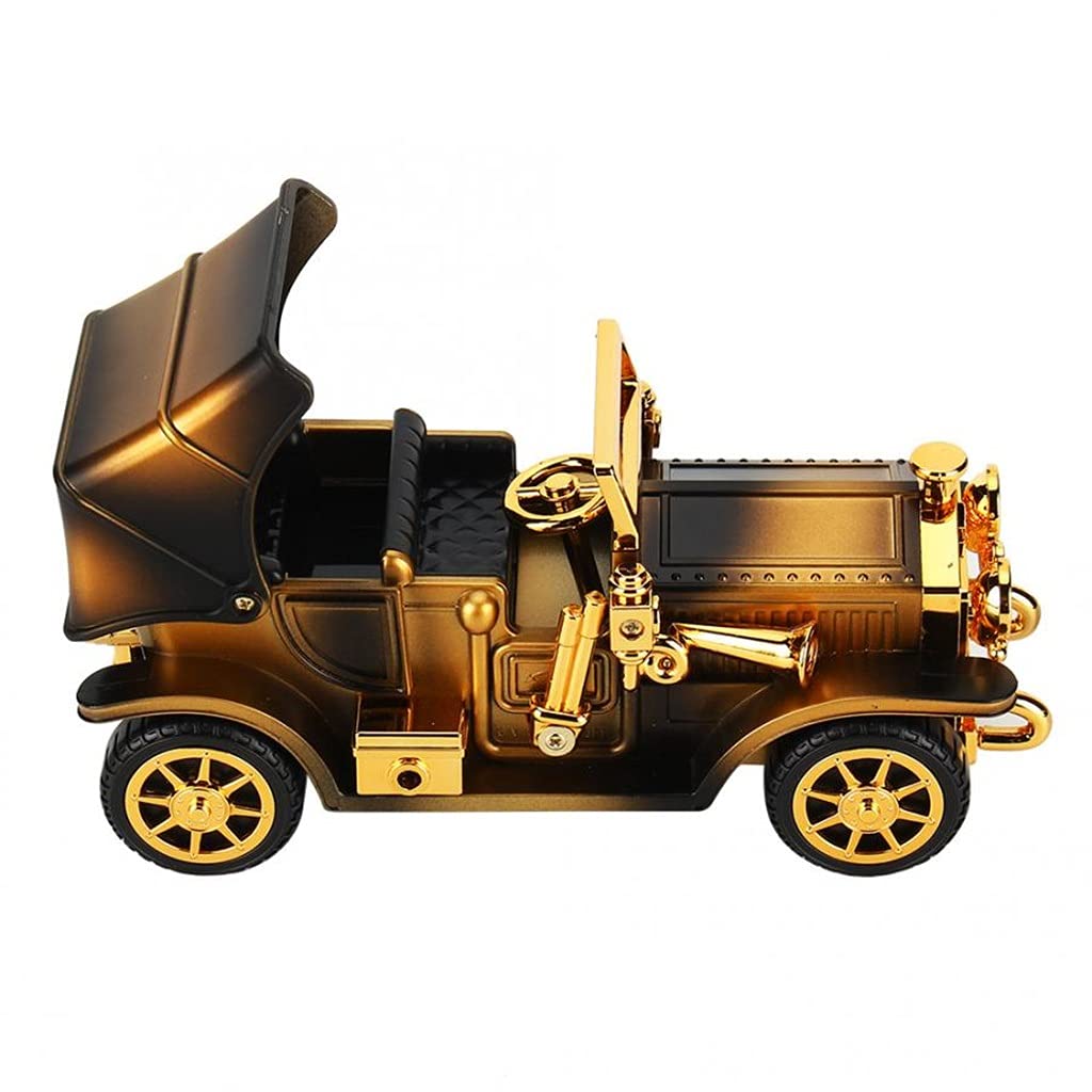 Vintage Retro Moving Car Music Box - Classic Hand-Crank Musical Gift for Kids, Birthday Present, Home Decor - Perfect for Nursery, Bedroom & Party Favors
