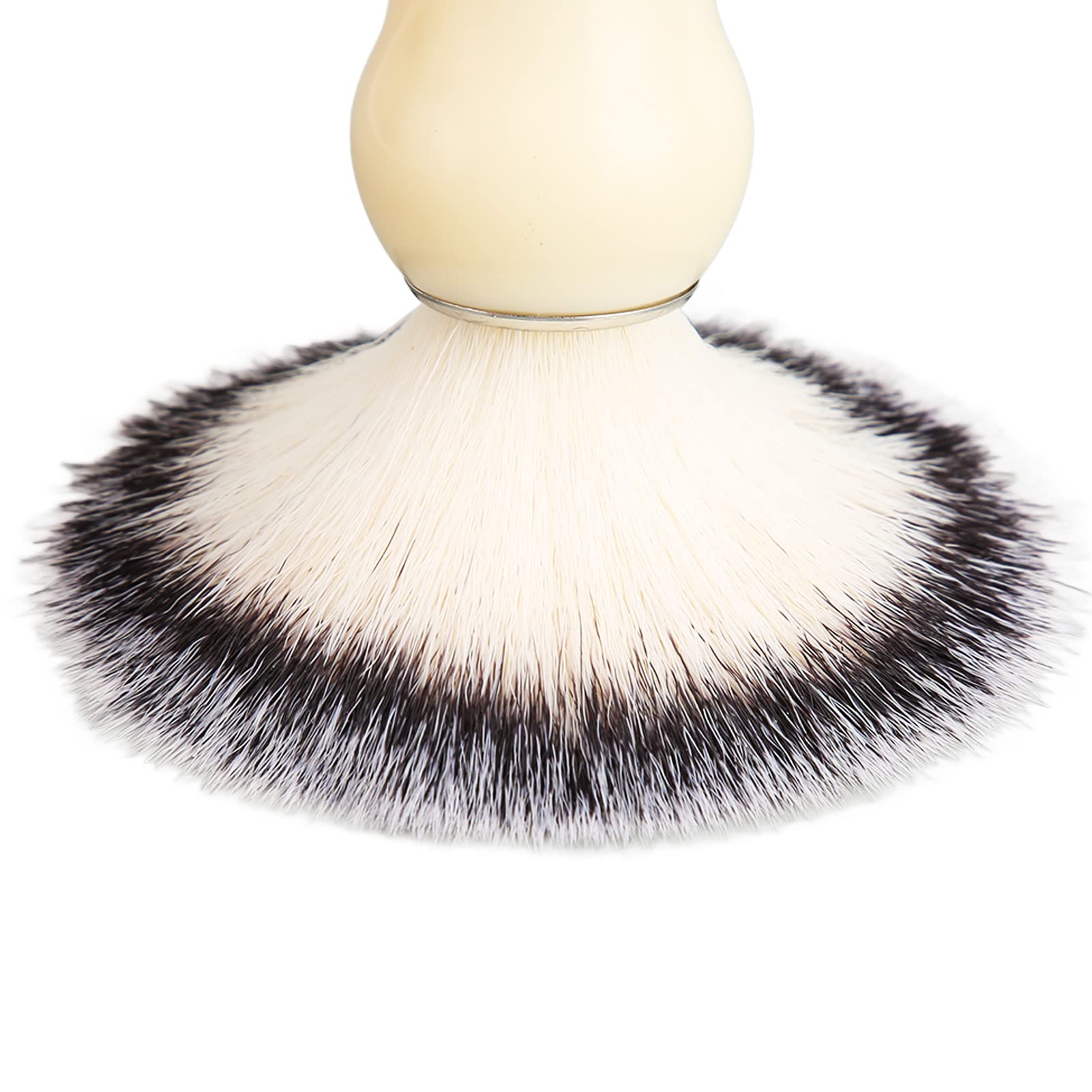 Professional Men's Shaving Brush with Plastic Handle - Barber Grade Beard & Shaving Foam Brush for Smooth Shaving - Perfect for Home, Travel & Salon Gifts - Ideal for Daily Grooming, Travel Kits & Barber Shops
