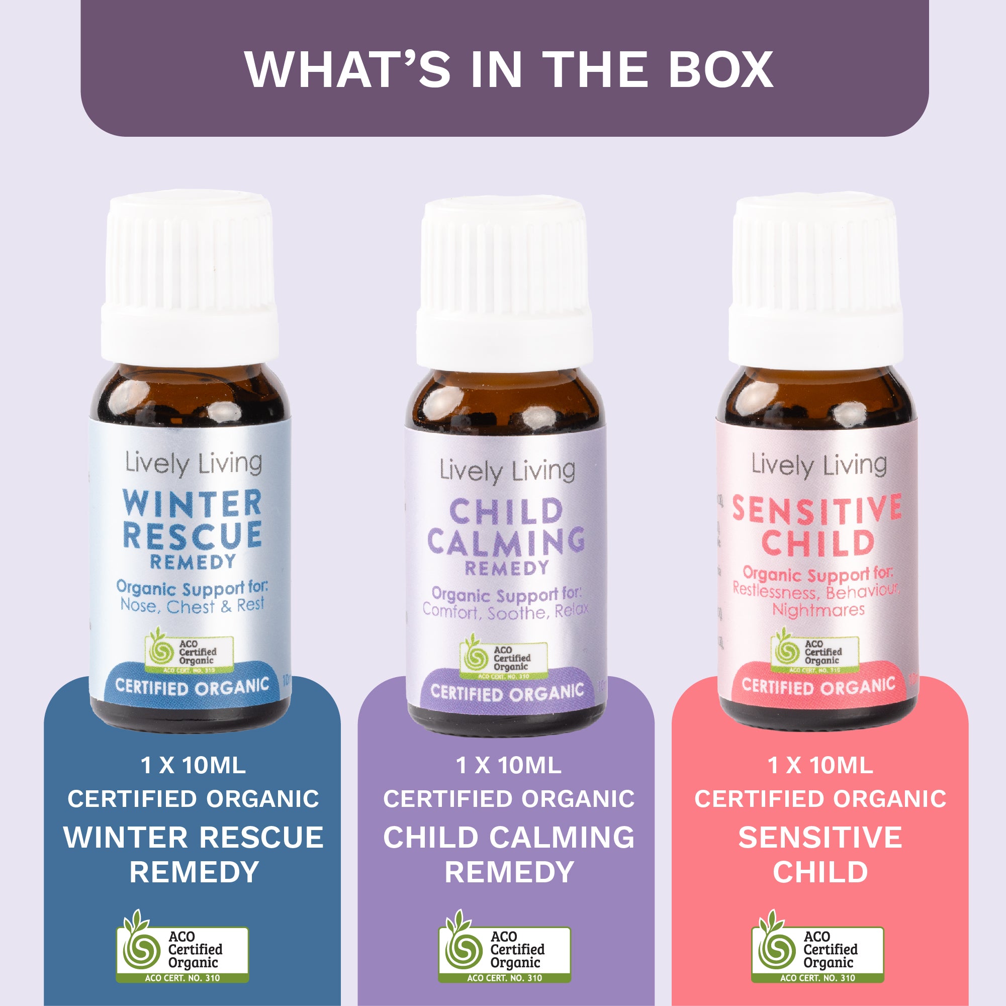 Organic Essential Oil Trio Set - Lavender, Peppermint & Eucalyptus - Aromatherapy Diffuser Blends for Relaxation, Stress Relief & Better Sleep