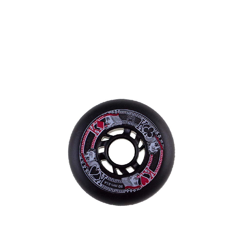 FR Street Kings 80mm/85a Skateboard Wheels - High Performance Single Wheel for Street Skating, Cruising & Tricks - Perfect for Urban Commuting & Skate Parks