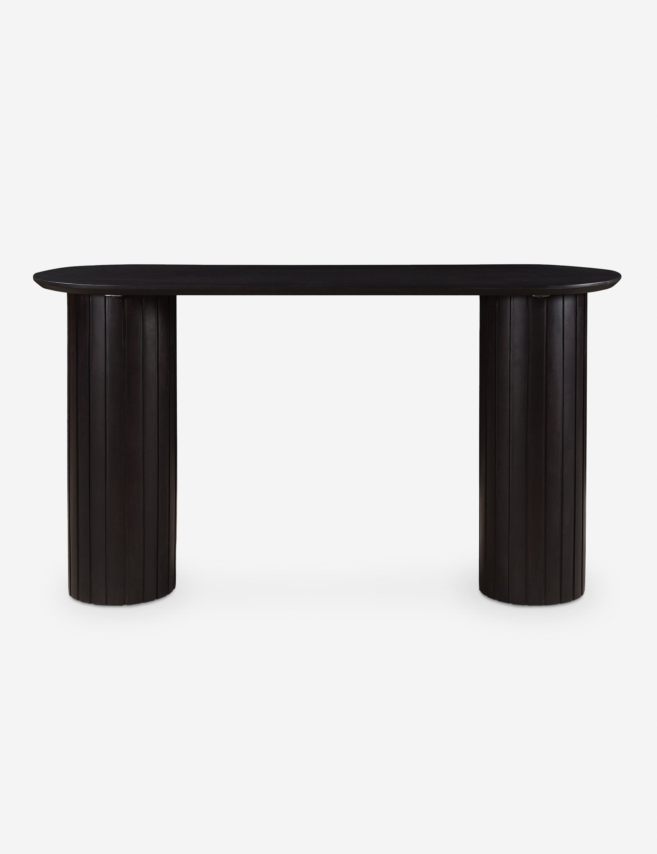 Benedict Console Table - Modern Entryway Sofa Table with Storage Shelf | Perfect for Hallway, Living Room & Bedroom Decor