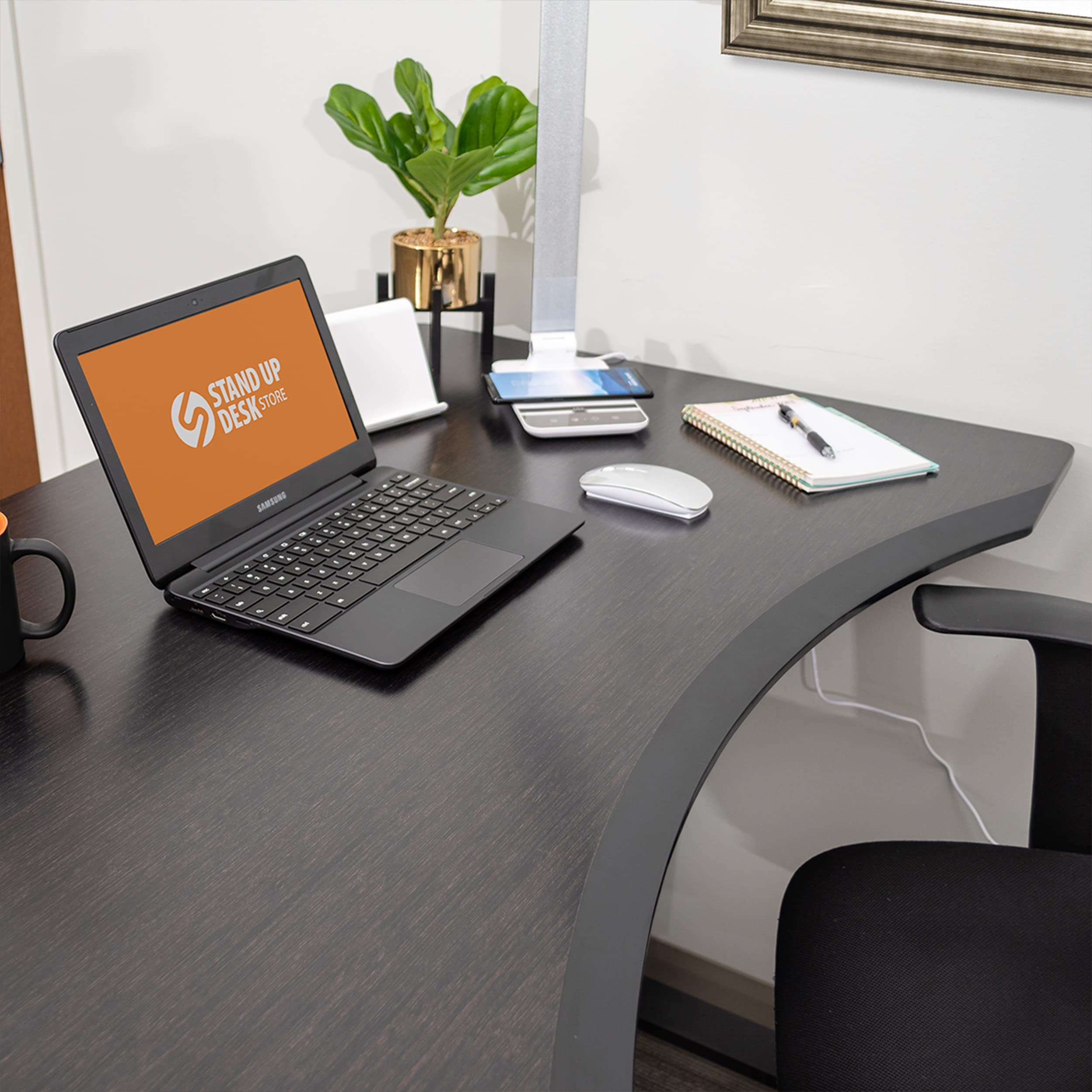Adjustable Height Standing Desk with Crank - 48