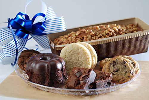 Fresh Baked Cookie & Banana Bread Gift Basket - Handmade Artisan Treats from Woman-Owned Bakery | Perfect for Holidays, Corporate Gifts & Care Packages