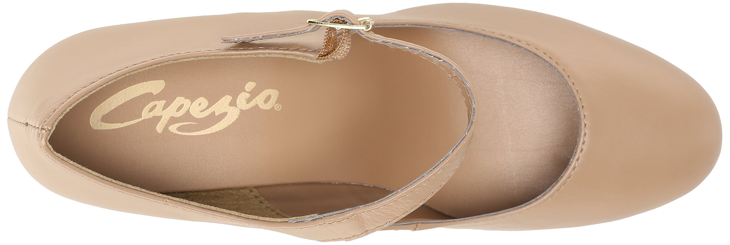 Capezio Women's Manhattan Character Dance Shoes - Professional T-Strap Heels for Jazz, Theater & Ballroom Performances | Comfortable Leather Pumps for Dancers & Performers