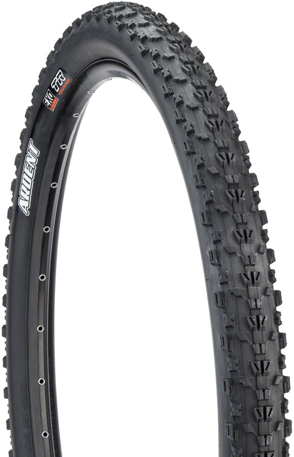 Maxxis Ardent MTB Tire 27.5 x 2.4 Inch - Tubeless Ready, Folding Bead, EXO Protection, Black - Perfect for Trail Riding & Mountain Biking Adventures