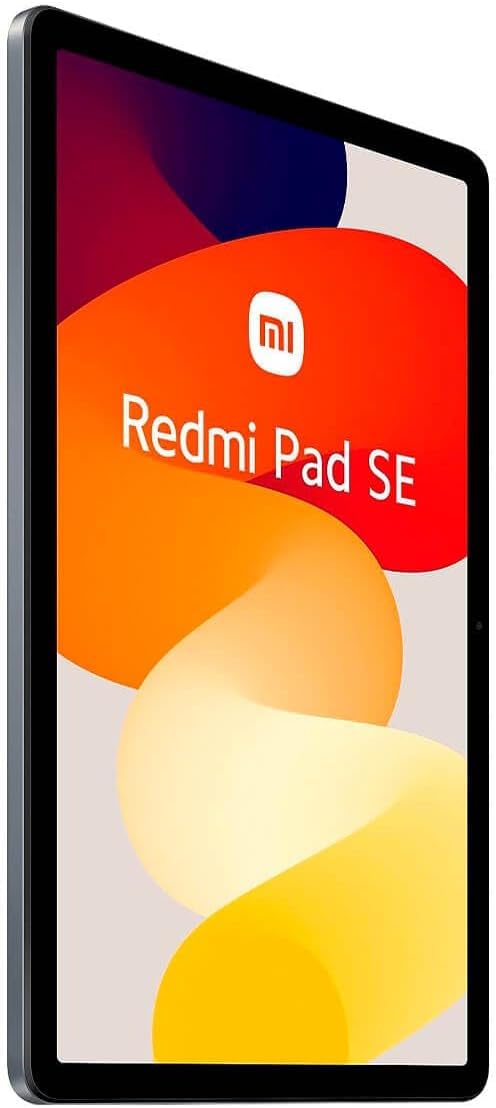 Xiaomi Redmi Pad SE 11 Inch Tablet - 8GB RAM 256GB Storage, 1200x2000 Resolution, 90Hz Display, 8000mAh Battery with 10W Fast Charging, WiFi (Grey) - Perfect for Work, Study, Streaming & Gaming