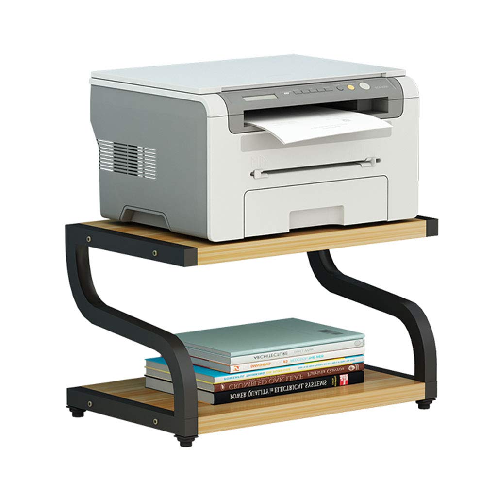 Multi-Functional Printer Stand with Storage Shelf - Adjustable Desktop Organizer for Home Office, Kitchen, Living Room | Perfect for Printer, Books, Files, Flowers & Kitchen Supplies Storage