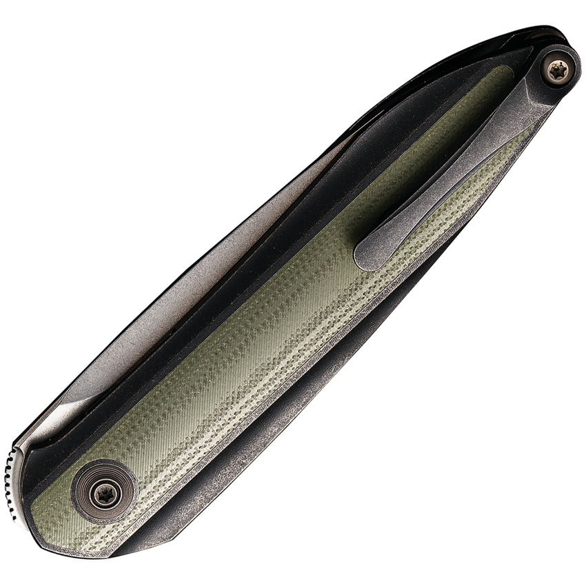 WE Knife Co. Black Void Opus 2010V 2 - Premium EDC Folding Pocket Knife with Titanium Handle - Perfect for Outdoor Camping, Hiking & Everyday Carry (EDC)