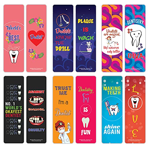 I Am a Dentist Bookmarks (2-sets)