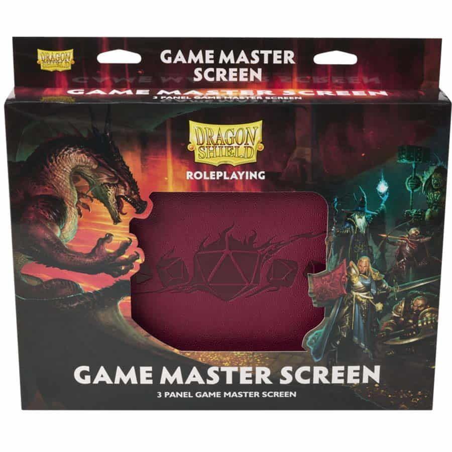 50022 DSH Blood Red GM Screen - Premium Dungeon Master Screen for Tabletop RPG Games | Perfect for D&D, Pathfinder & Roleplaying Sessions